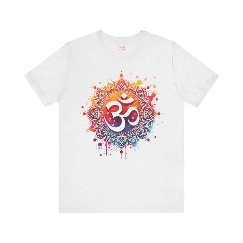 Aum Symbol Tee - Jersey Short Sleeve Streetwear - DipaliZ