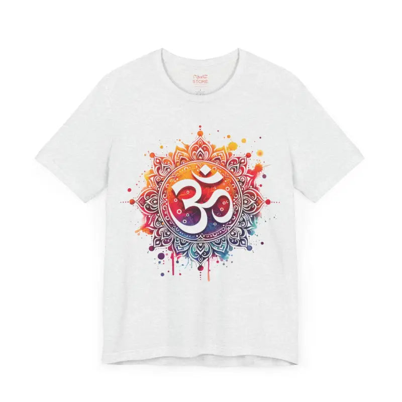 Aum Symbol Tee - Jersey Short Sleeve Streetwear - DipaliZ