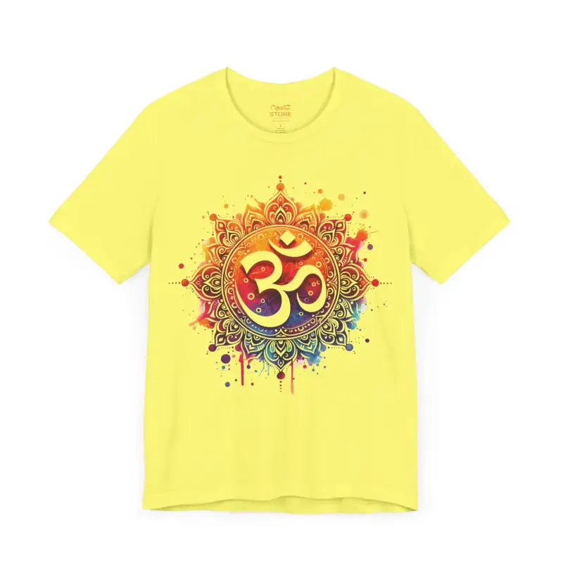 Aum Symbol Tee - Jersey Short Sleeve Streetwear - DipaliZ