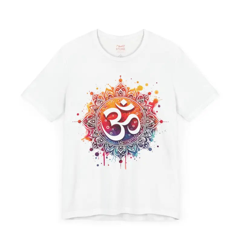 Aum Symbol Tee - Jersey Short Sleeve Streetwear - DipaliZ