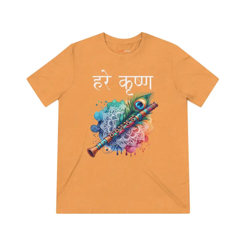 Krishna Bliss Triblend Tee - Soft and Stylish Comfort - DipaliZ