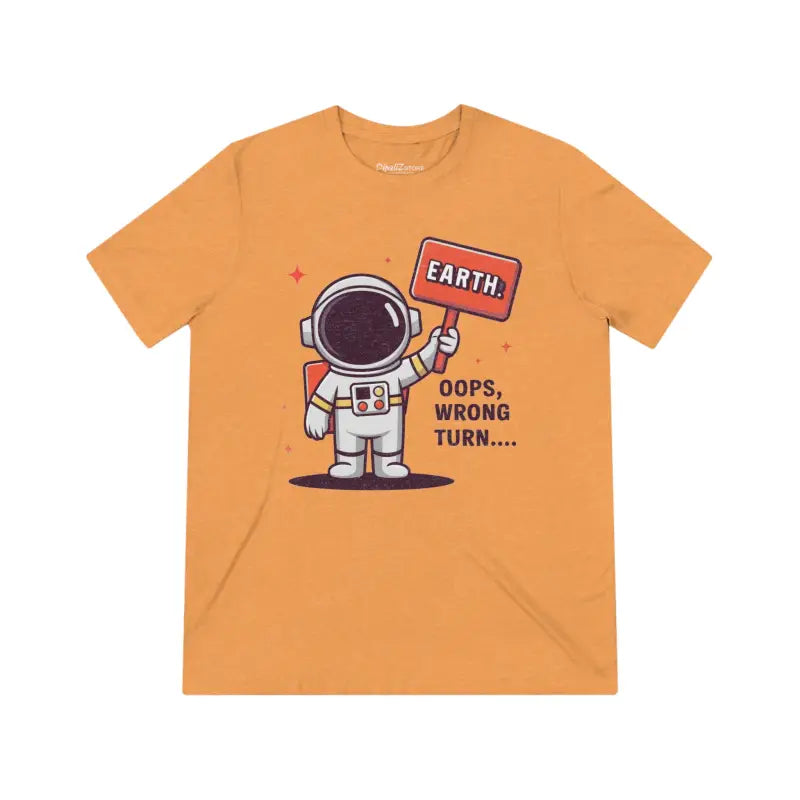 Cosmic Mishaps Astronaut Tee - Wrong Turn Space Design - DipaliZ