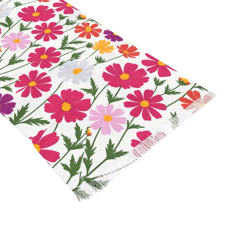 Floral Print Lightweight Scarf - Eco-Friendly Gift - DipaliZ