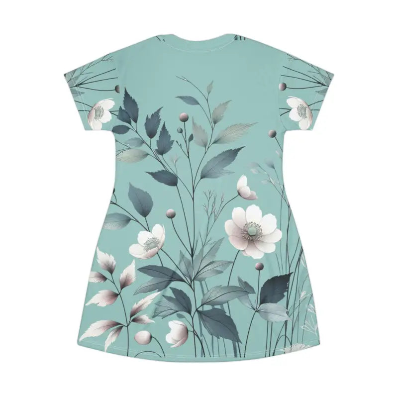 Pastel Paradise Print Shirt Dress - Floral Style - DipaliZ