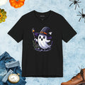 Unisex Ghost Tee - Irresistibly Soft with Ribbed Knit Collars - DipaliZ