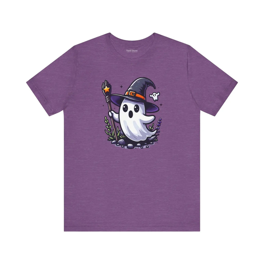 Unisex Ghost Tee - Irresistibly Soft with Ribbed Knit Collars - DipaliZ