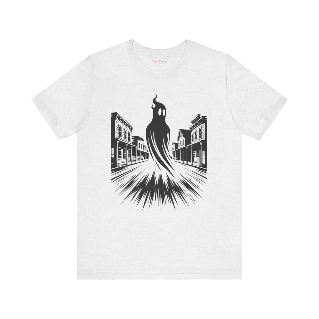 Scary Ghost Halloween Tee - Jersey Short Sleeve - DipaliZ