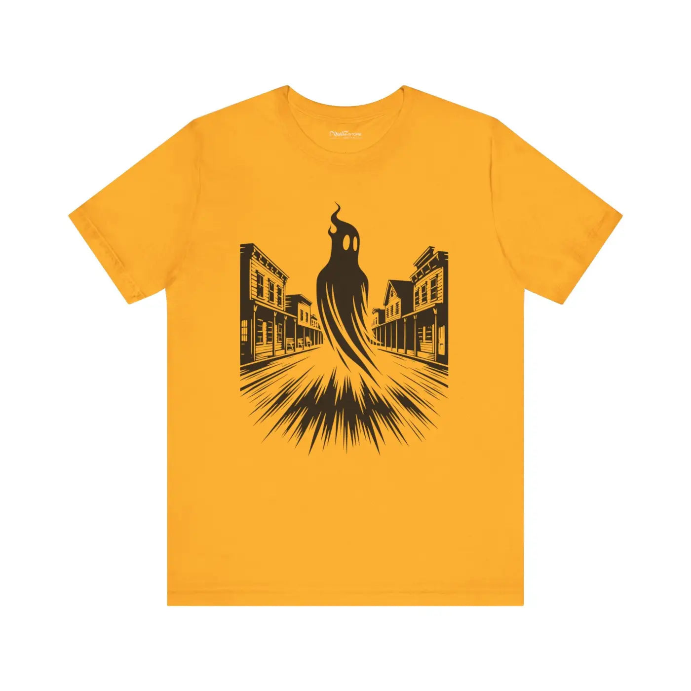 Scary Ghost Halloween Tee - Jersey Short Sleeve - DipaliZ