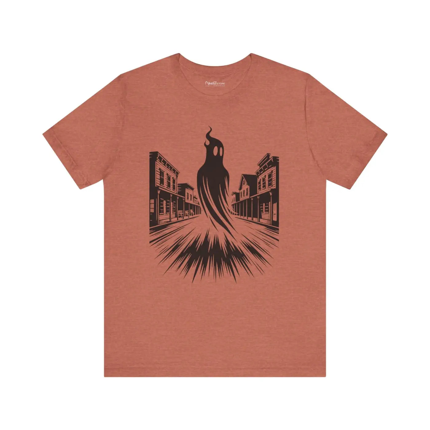 Scary Ghost Halloween Tee - Jersey Short Sleeve - DipaliZ