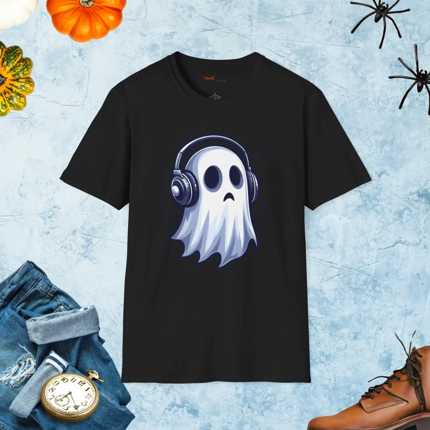Ghost Vibes T-Shirt - Chic Comfort Ring-Spun Cotton - DipaliZ
