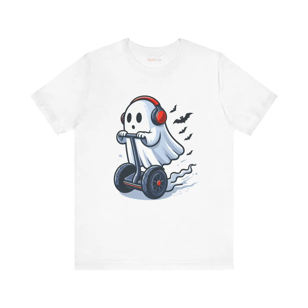 Groovy Ghost Unisex Jersey Short Sleeve Tee - Retail Fit - DipaliZ