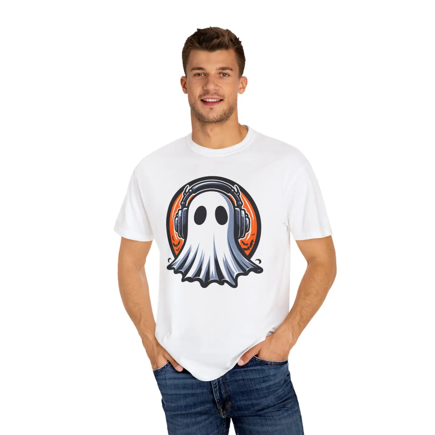 Groovy Ghost Vibes Comfort Colors Tee - Relaxed Fit - DipaliZ