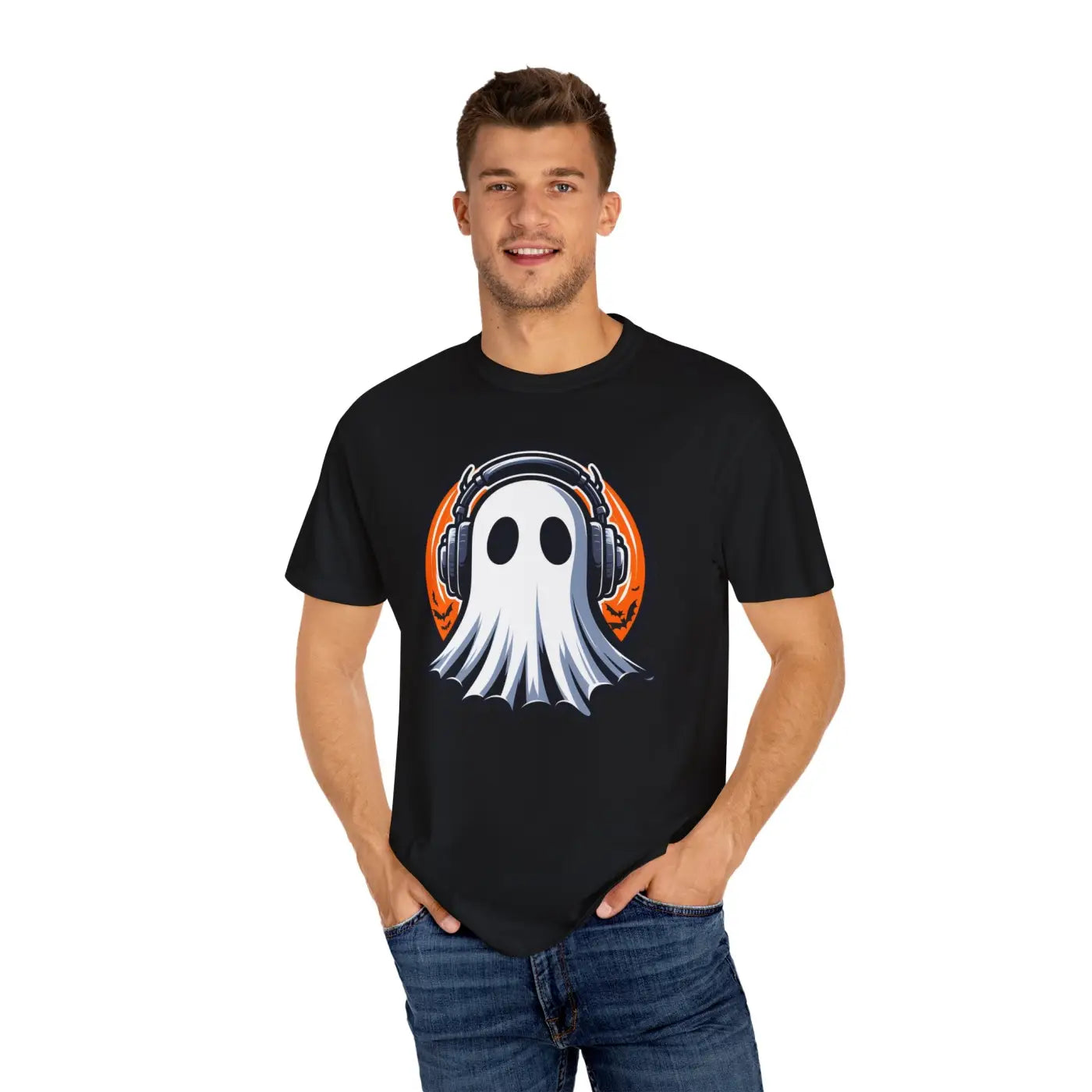 Groovy Ghost Vibes Comfort Colors Tee - Relaxed Fit - DipaliZ