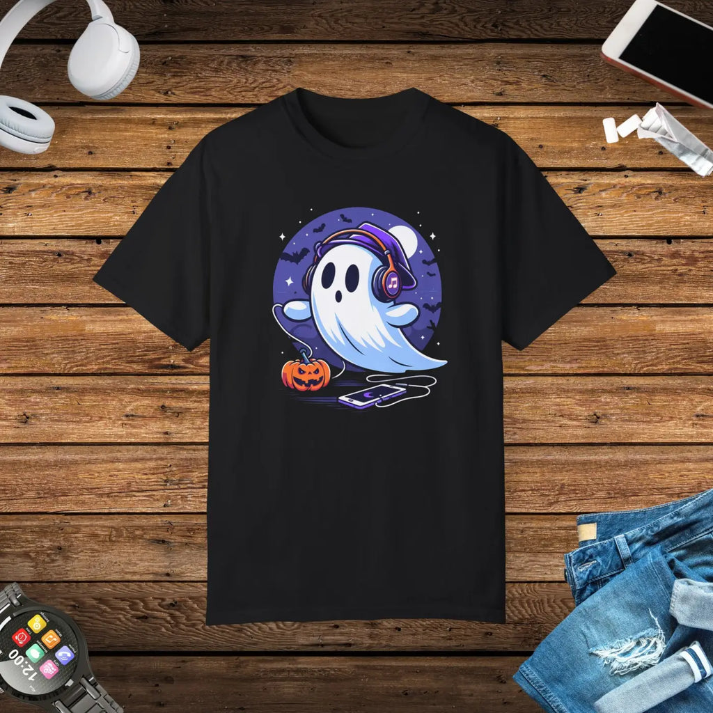 Ghost Headphones Comfort Colors Tee - Garment-Dyed T-Shirt - DipaliZ