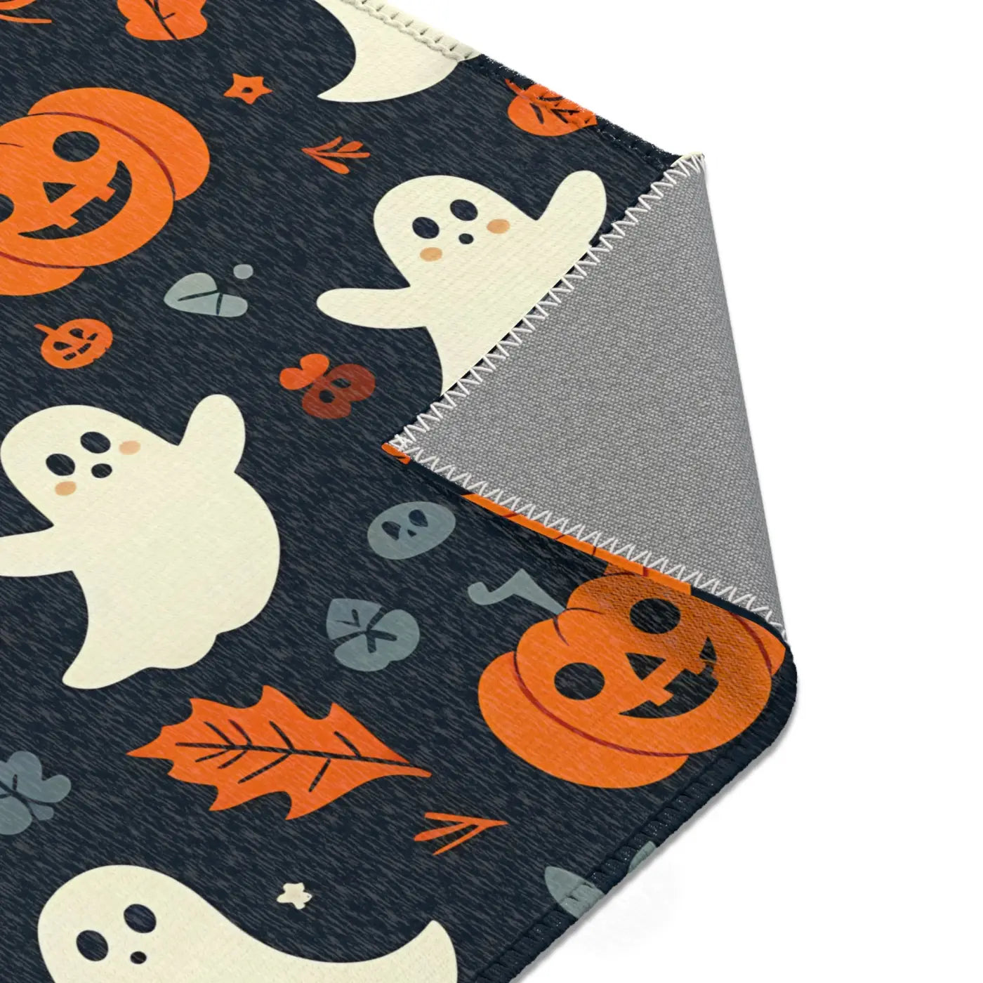 Spooky Jack-O-Lantern Area Rugs - Polyester Chenille - DipaliZ