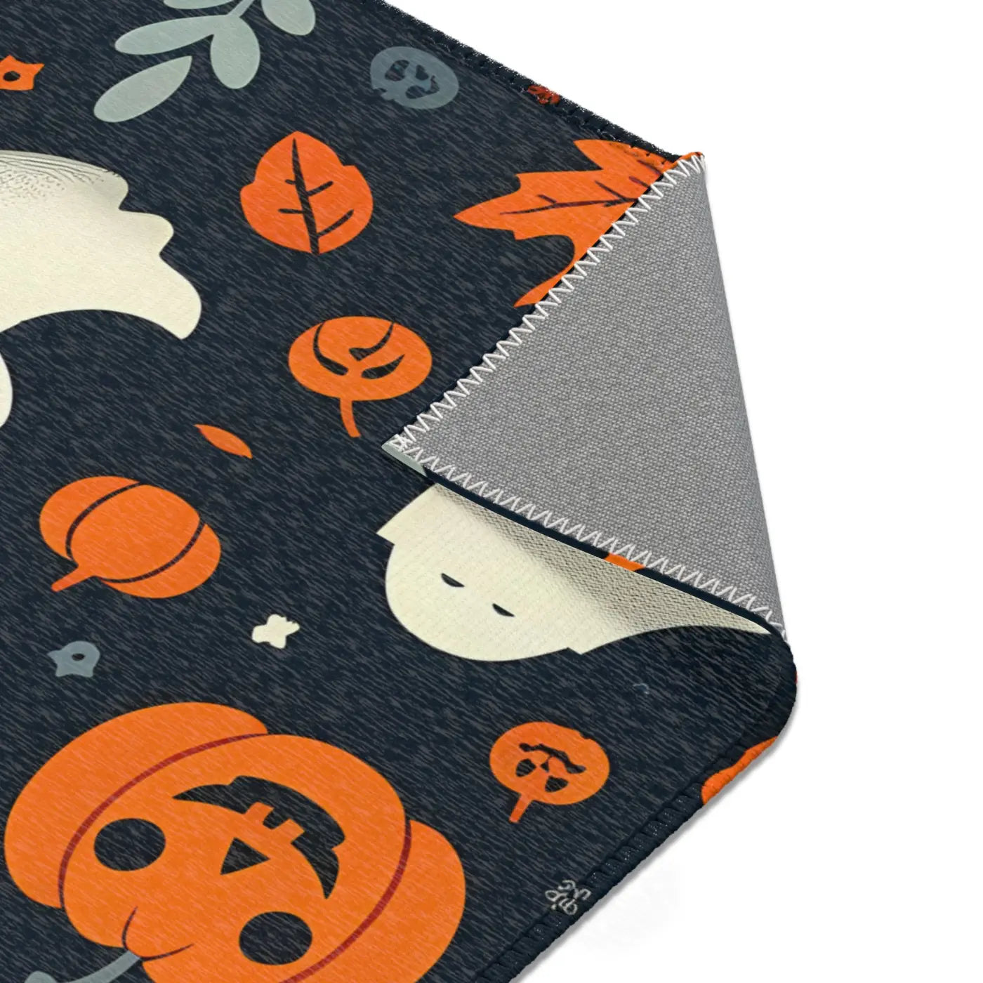 Spooky Jack-O-Lantern Area Rugs - Polyester Chenille - DipaliZ