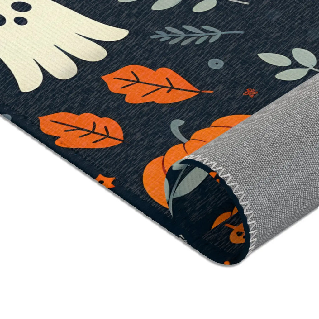 Spooky Jack-O-Lantern Area Rugs - Polyester Chenille - DipaliZ