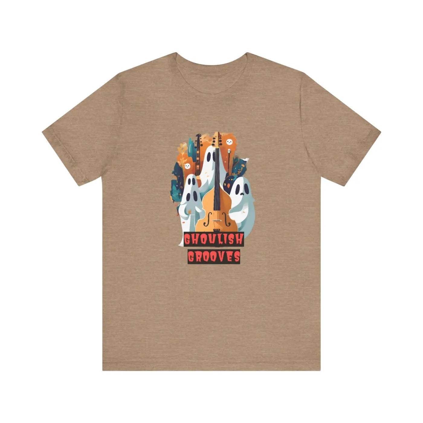 Ghoulish Grooves Unisex Jersey Tee - Electric Vibes - DipaliZ