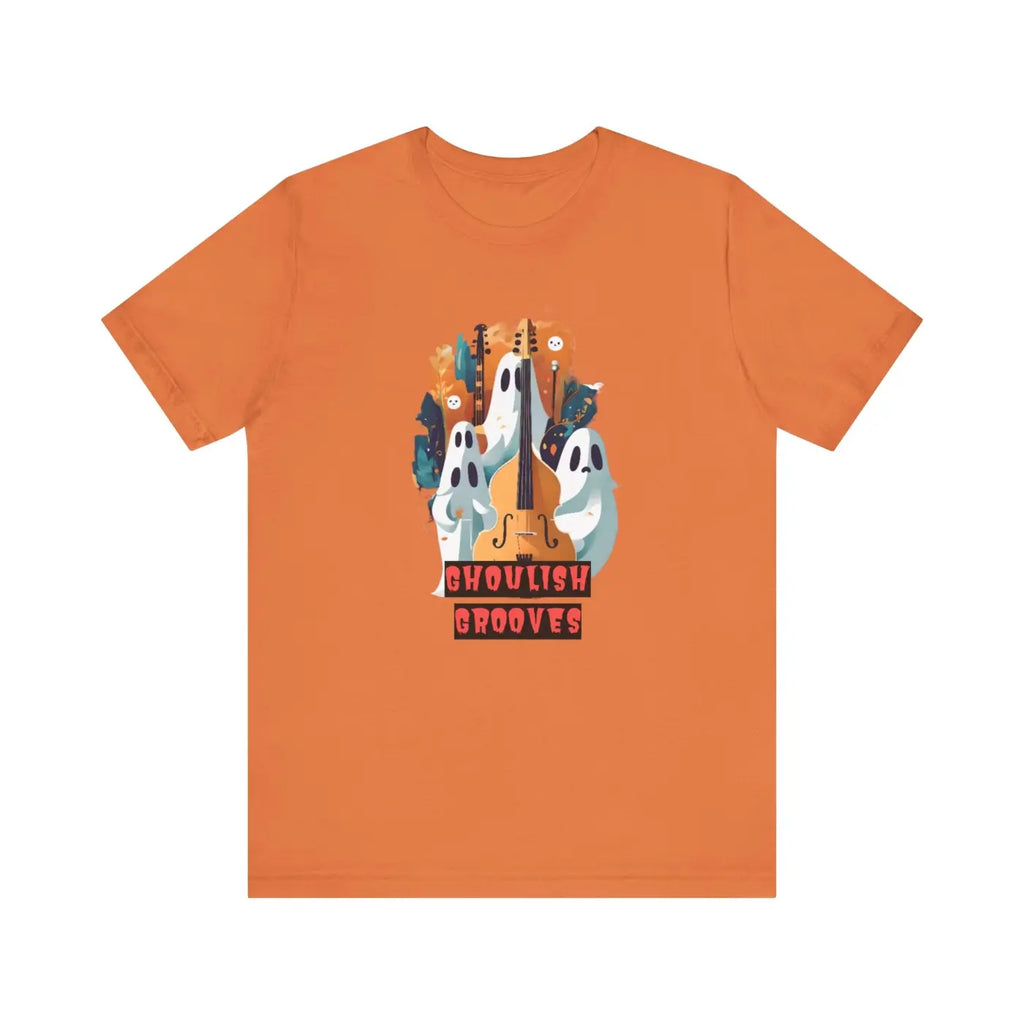 Ghoulish Grooves Unisex Jersey Tee - Electric Vibes - DipaliZ