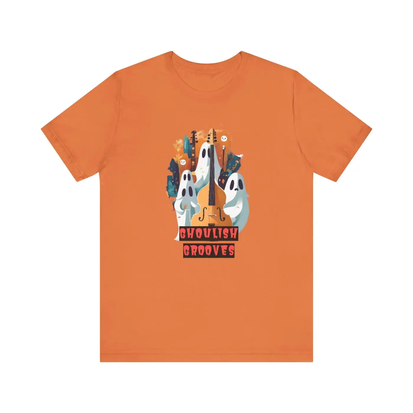 Ghoulish Grooves Unisex Jersey Tee - Electric Vibes - DipaliZ