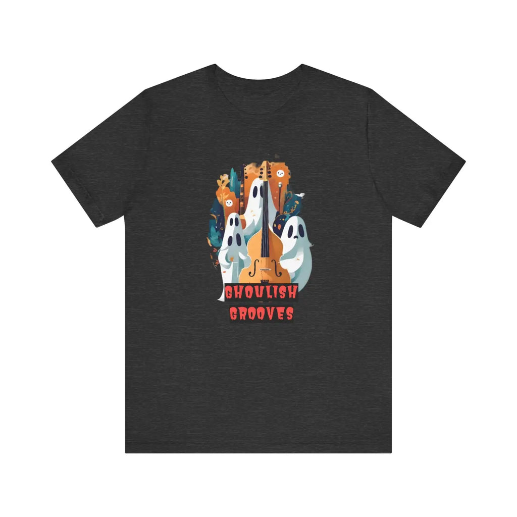 Ghoulish Grooves Unisex Jersey Tee - Electric Vibes - DipaliZ