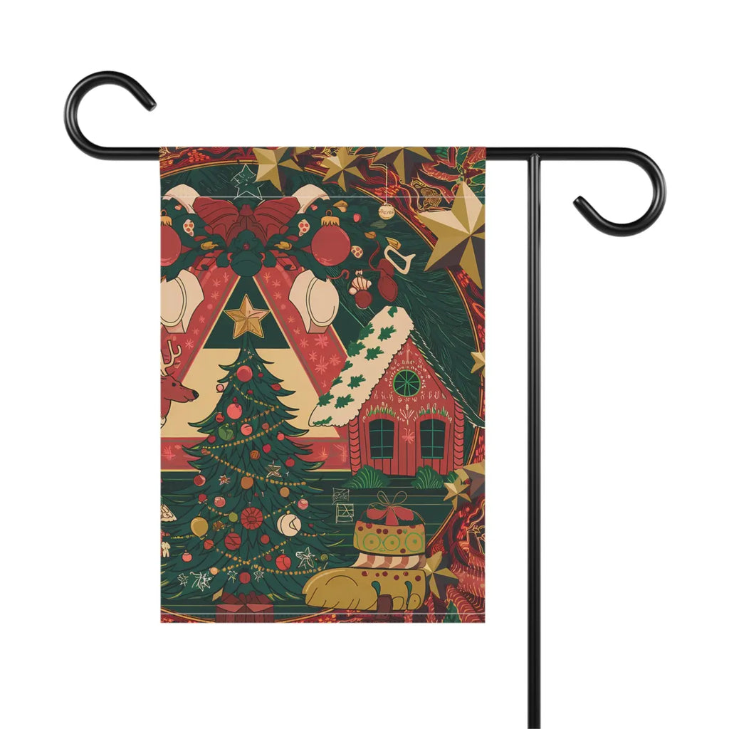 Festive Gingerbread House Banners - Magical Holiday Display - DipaliZ