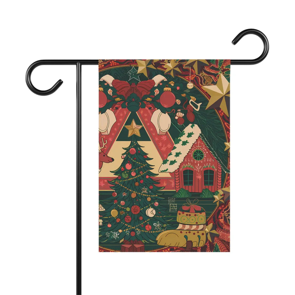 Festive Gingerbread House Banners - Magical Holiday Display - DipaliZ