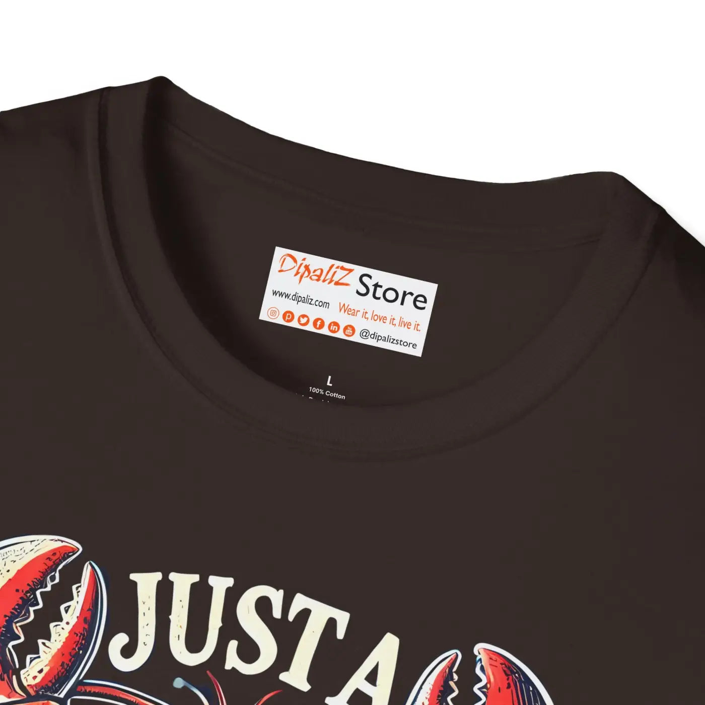 Lobster Love Unisex Softstyle Tee - Cozy Crustacean Style - DipaliZ