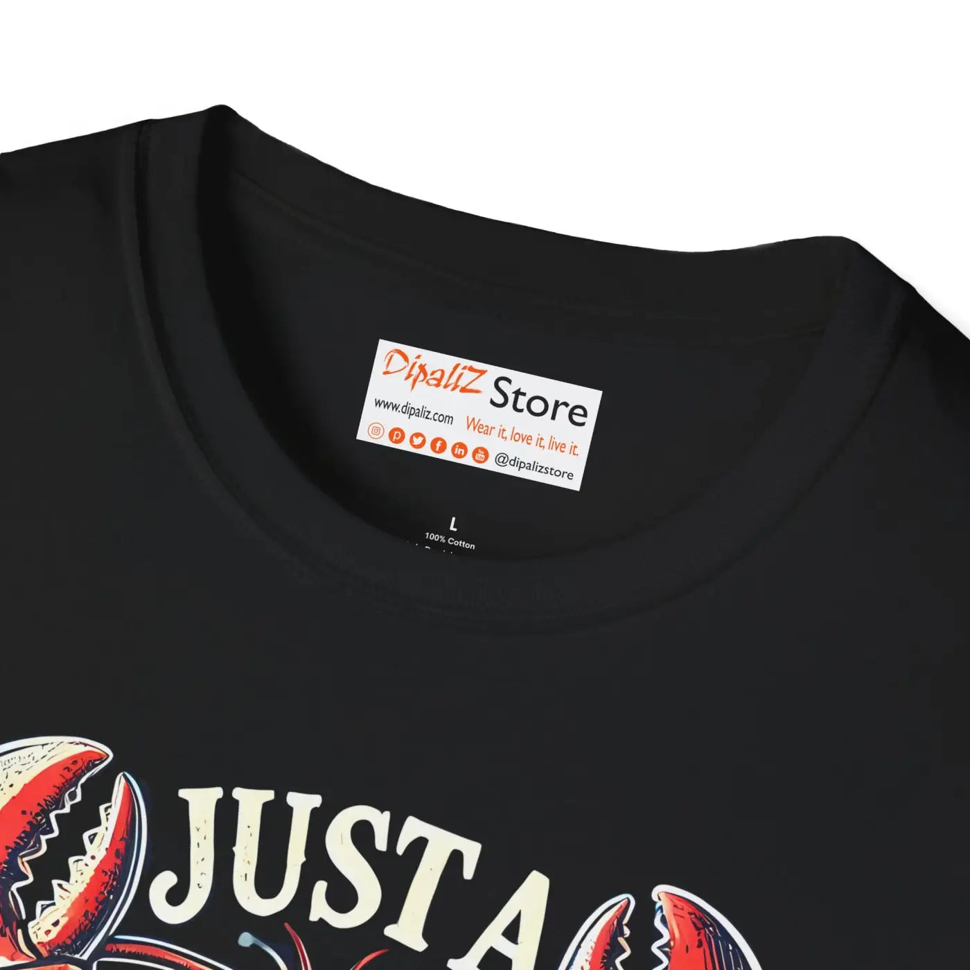Lobster Love Unisex Softstyle Tee - Cozy Crustacean Style - DipaliZ