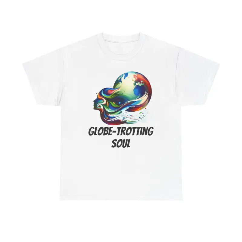 Globe Trotting Soul Adventure Tee - Heavy Cotton Unisex - DipaliZ