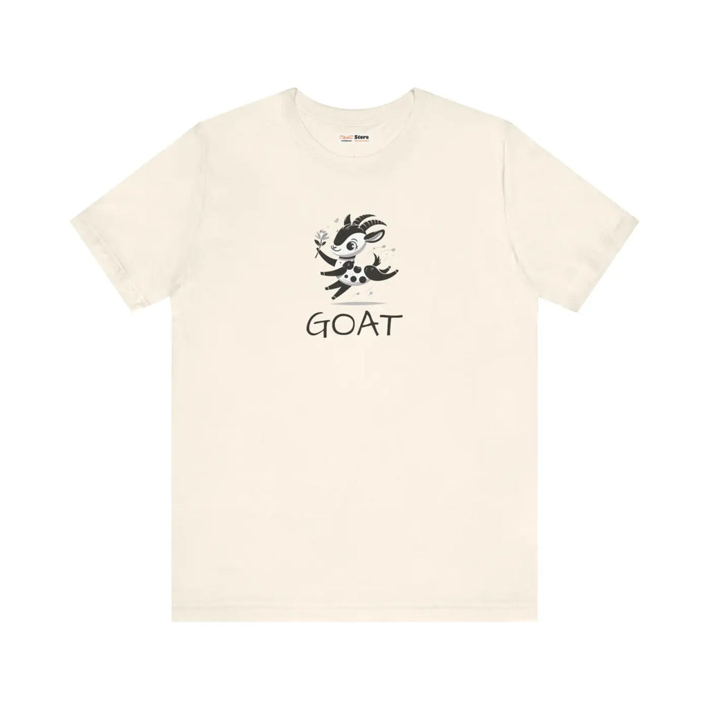 Unisex Jersey Short Sleeve Tee - Soft Cotton Goat - DipaliZ