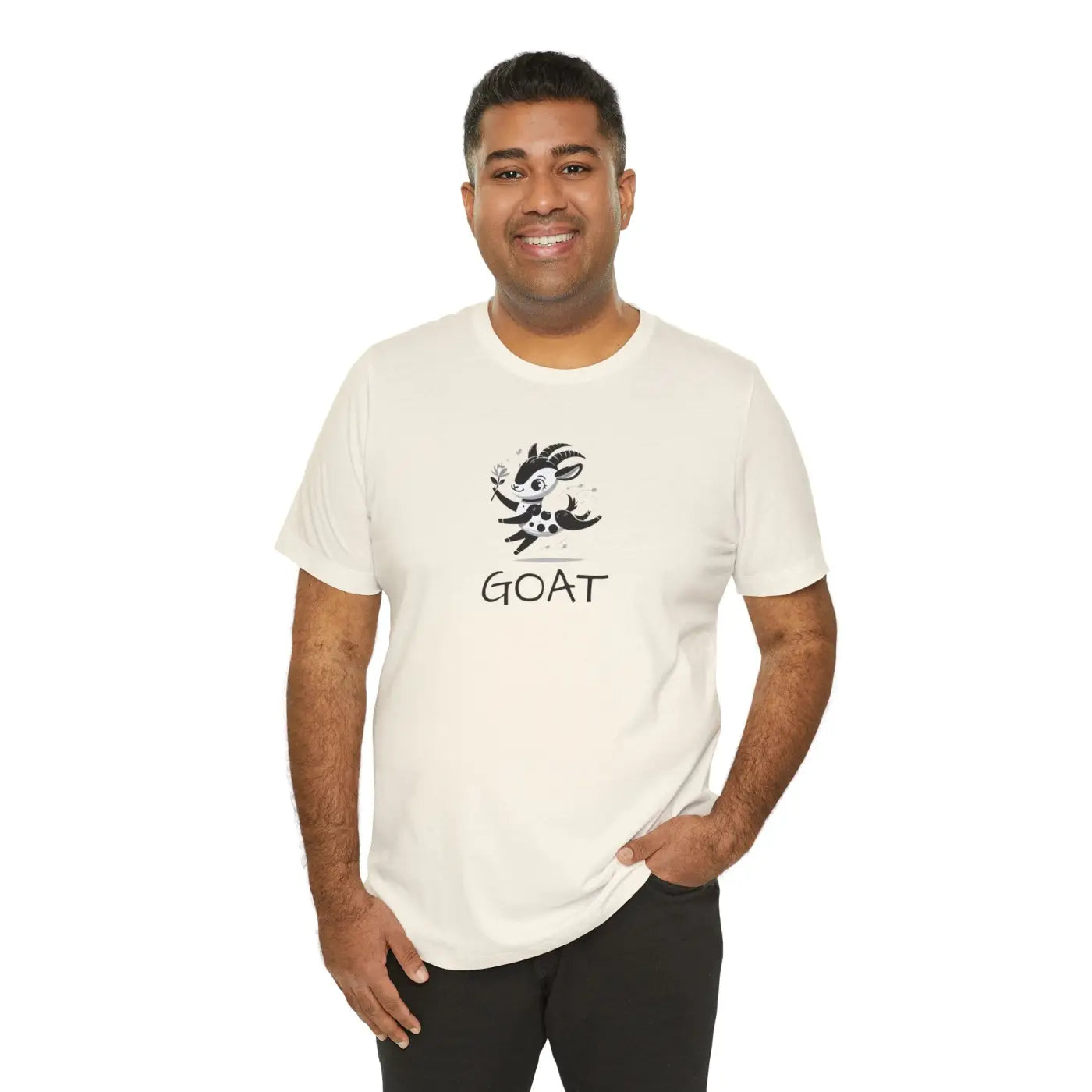 Unisex Jersey Short Sleeve Tee - Soft Cotton Goat - DipaliZ