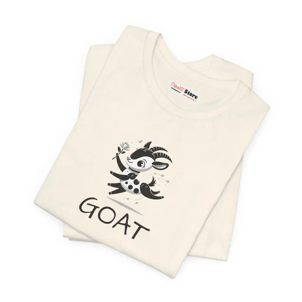 Unisex Jersey Short Sleeve Tee - Soft Cotton Goat - DipaliZ