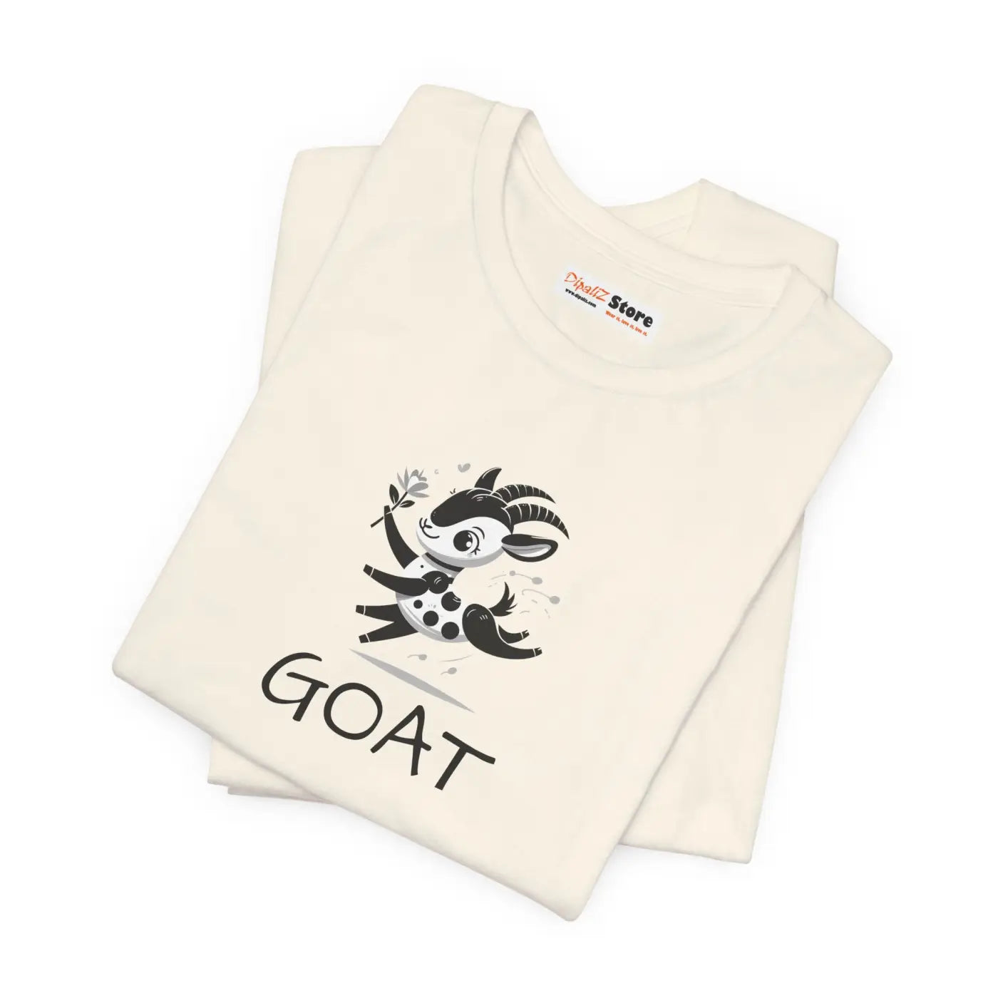 Unisex Jersey Short Sleeve Tee - Soft Cotton Goat - DipaliZ