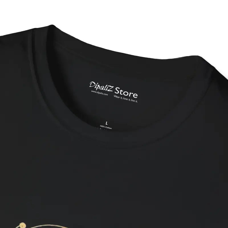Golden Bird Tree Graphic Softstyle T Shirt - DipaliZ