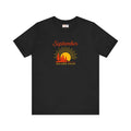 Golden Hour September Tee - Ring-Spun Cotton Nature Lover Gift - DipaliZ