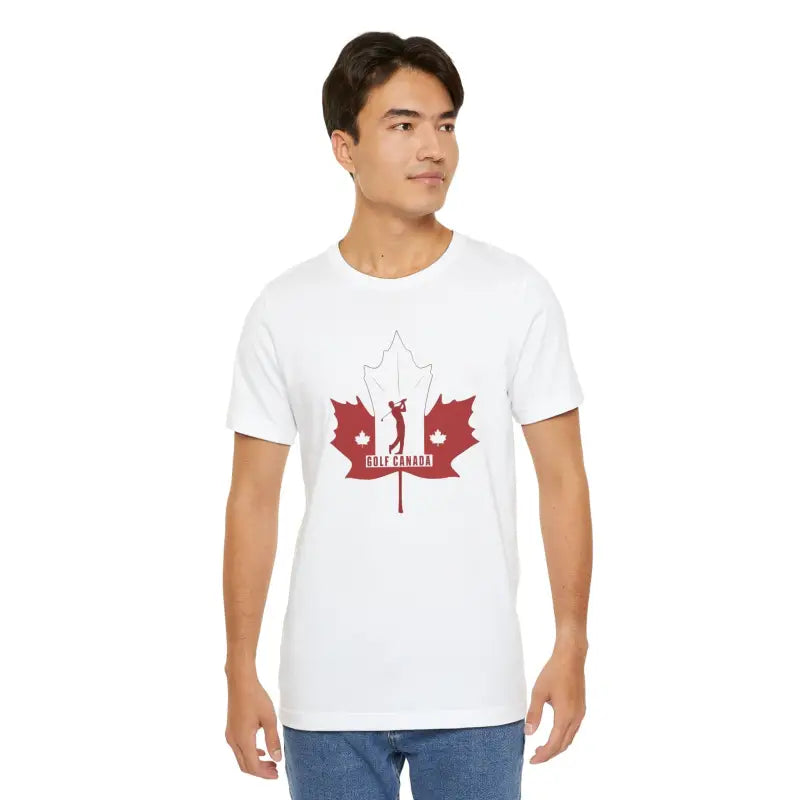 Golf Canada Unisex Jersey Tee - Soft Cotton Classic - DipaliZ