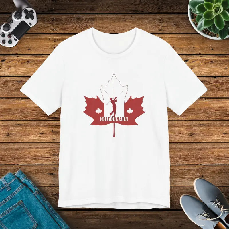 Golf Canada Unisex Jersey Tee - Soft Cotton Classic - DipaliZ