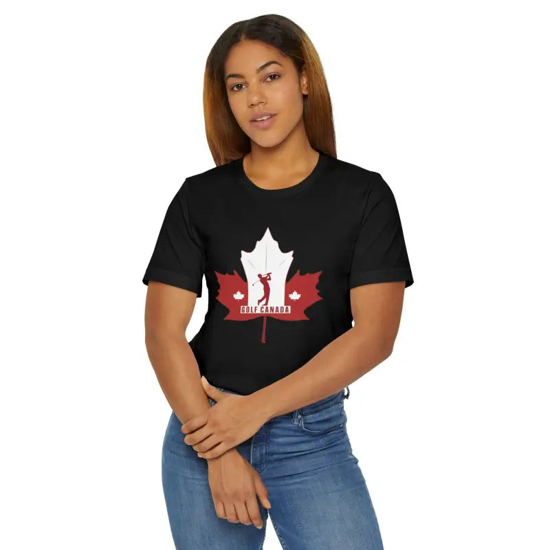 Golf Canada Unisex Jersey Tee - Soft Cotton Classic - DipaliZ