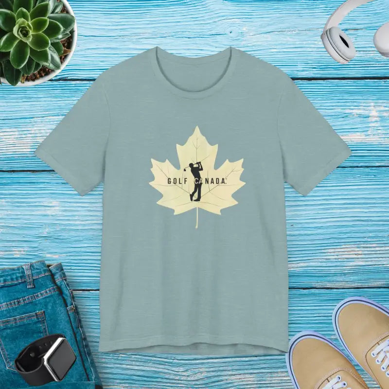 Golf Jersey Canada Maple Leaf Tee - Unisex Fit - DipaliZ
