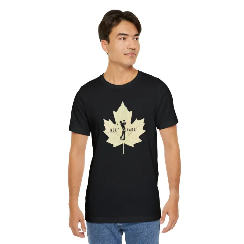 Golf Jersey Canada Maple Leaf Tee - Unisex Fit - DipaliZ