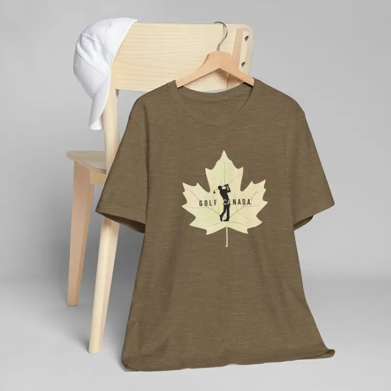 Golf Jersey Canada Maple Leaf Tee - Unisex Fit - DipaliZ