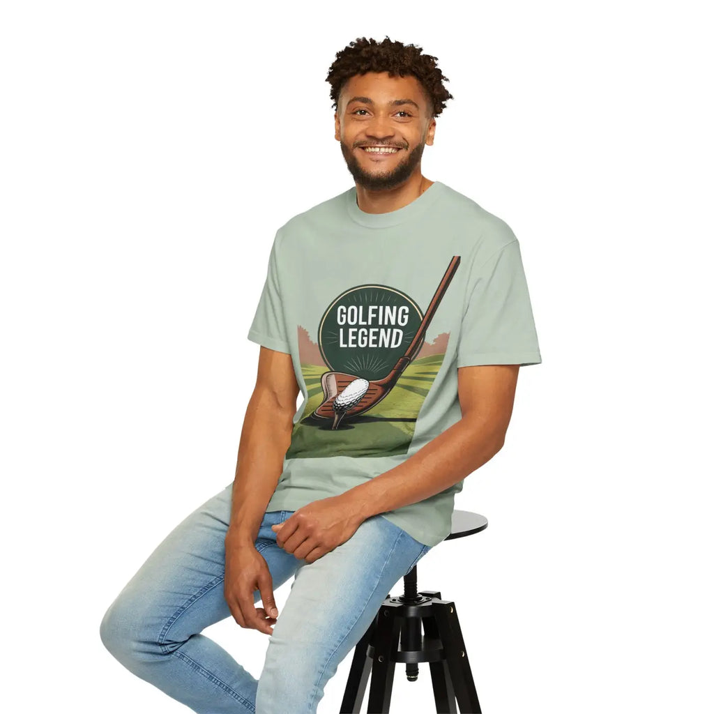 Vintage Style Tee - Unisex Golf Shirt for Golfing Legend - DipaliZ