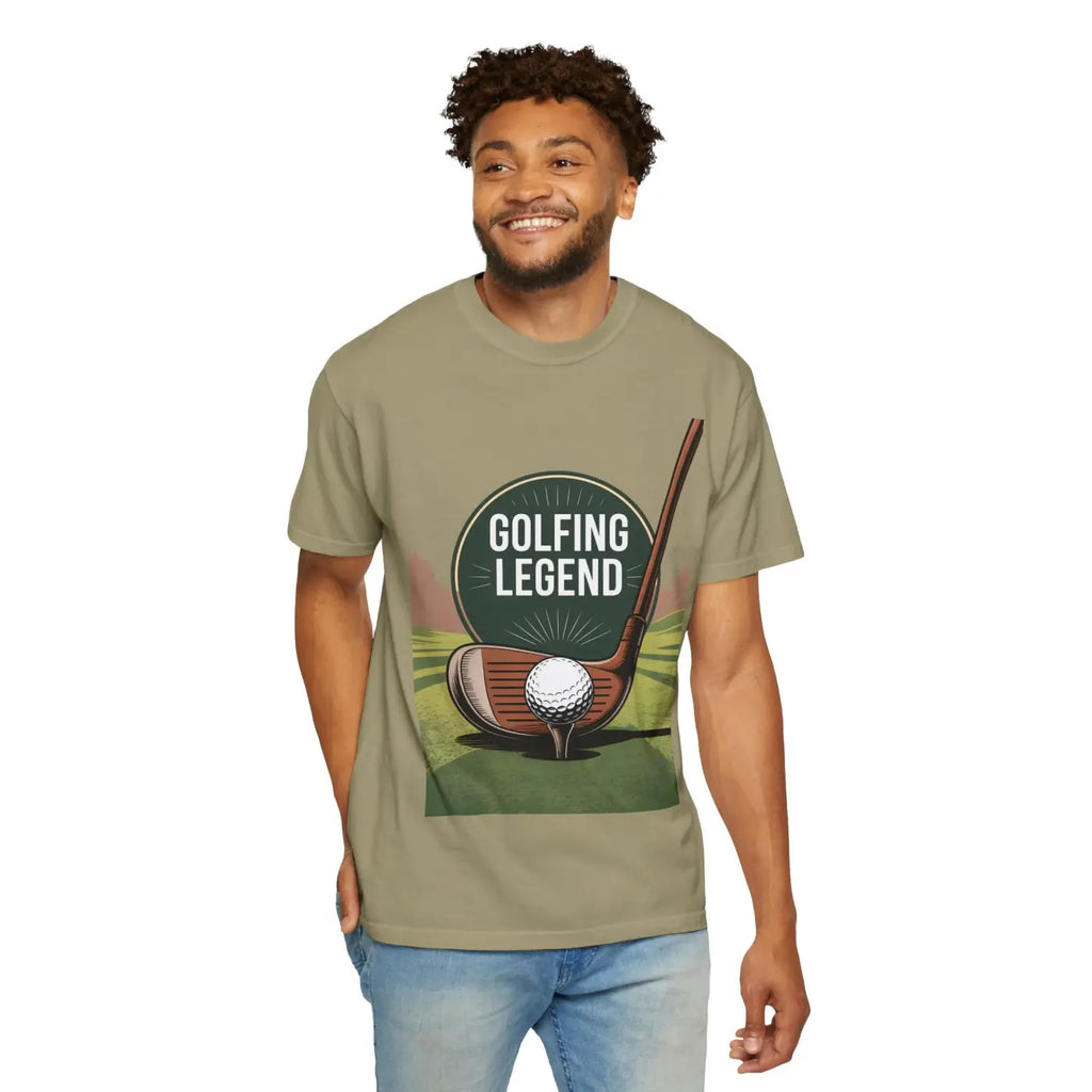 Vintage Style Tee - Unisex Golf Shirt for Golfing Legend - DipaliZ