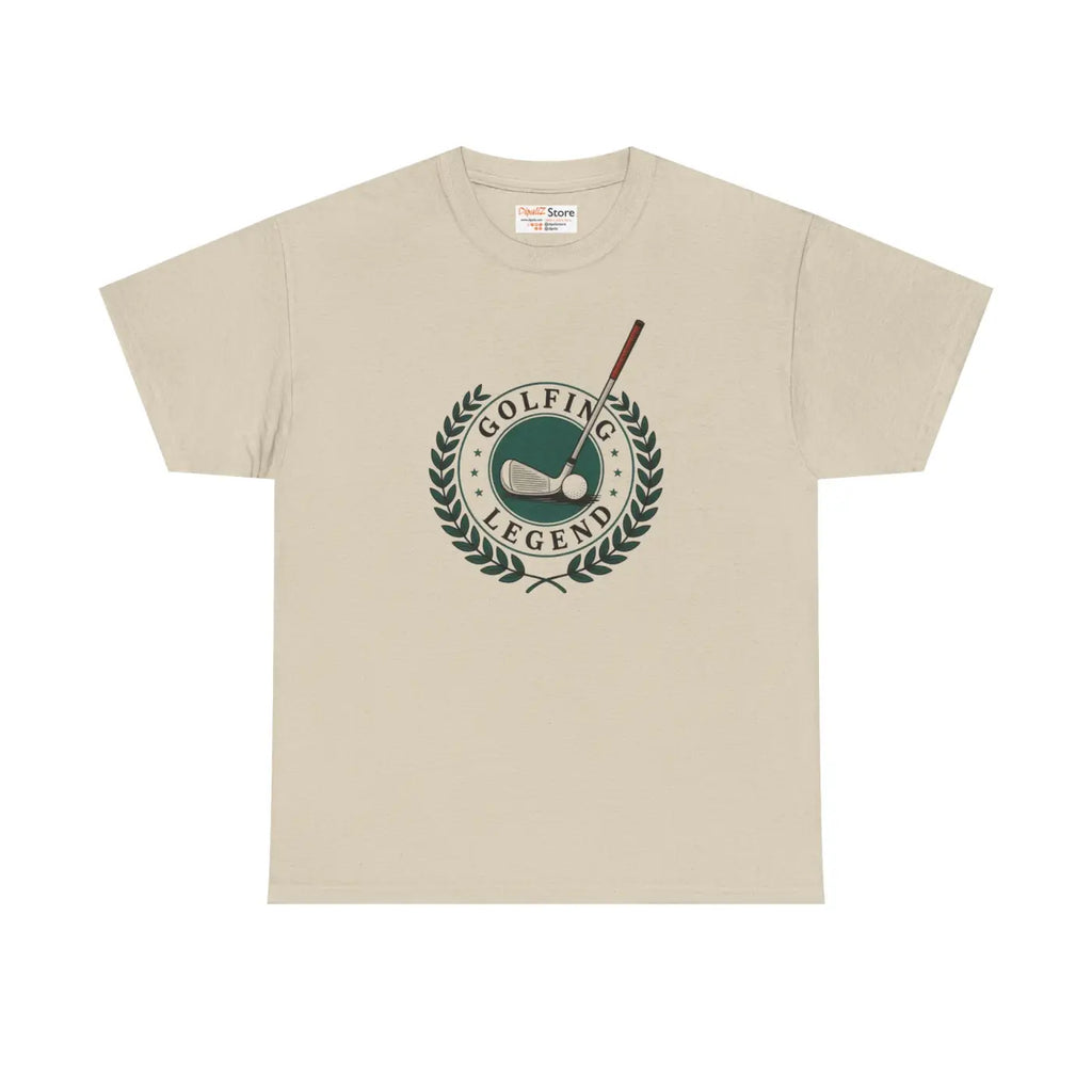 Golfing Legend Tee - Unisex Heavy Cotton Comfort - DipaliZ