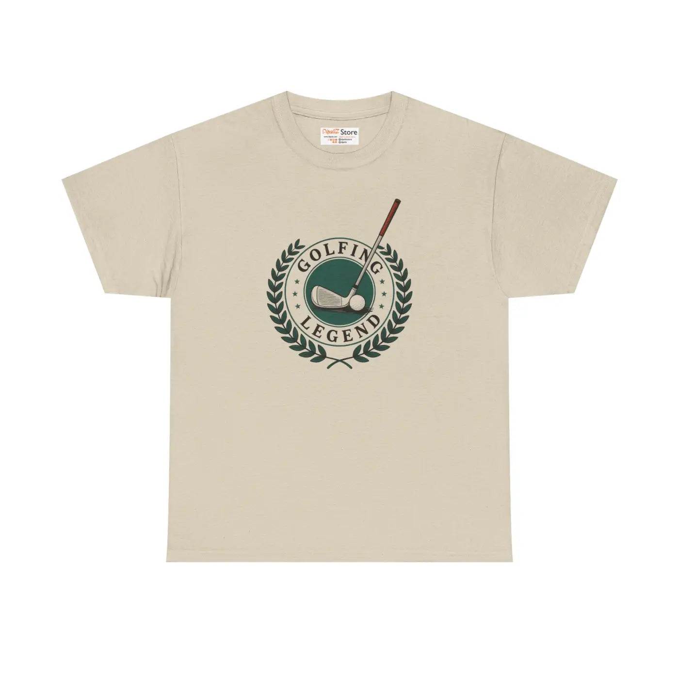 Golfing Legend Tee - Unisex Heavy Cotton Comfort - DipaliZ