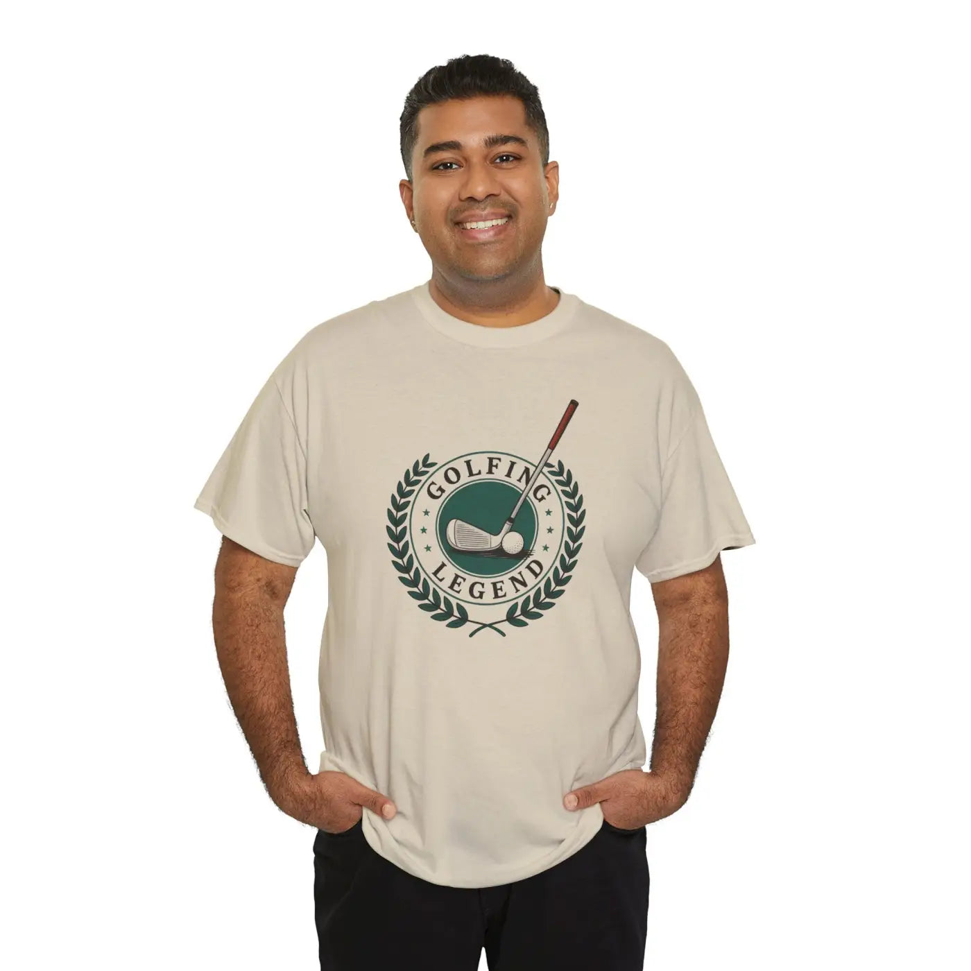 Golfing Legend Tee - Unisex Heavy Cotton Comfort - DipaliZ