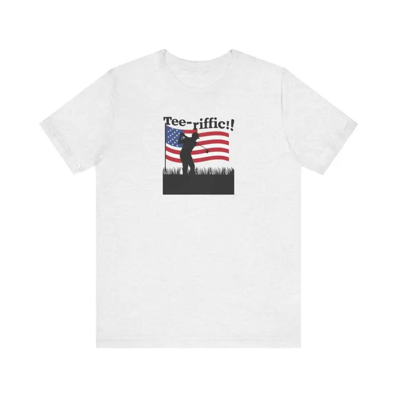 Golfing Tee Unisex Jersey Short Sleeve - 4th of July - DipaliZ