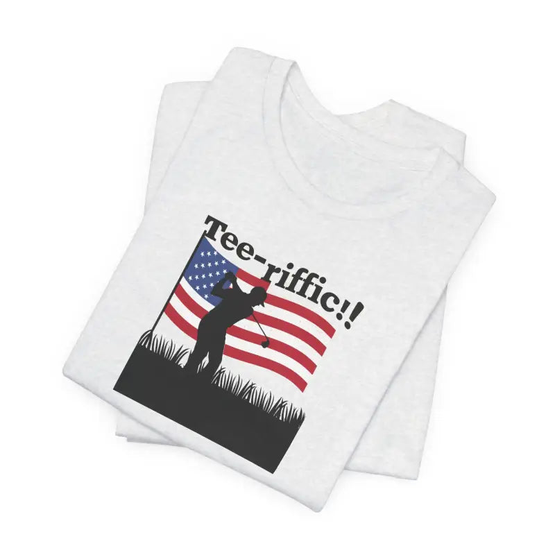 Golfing Tee Unisex Jersey Short Sleeve - 4th of July - DipaliZ