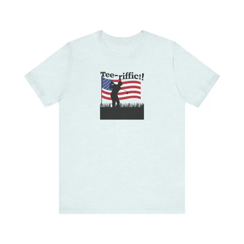 Golfing Tee Unisex Jersey Short Sleeve - 4th of July - DipaliZ